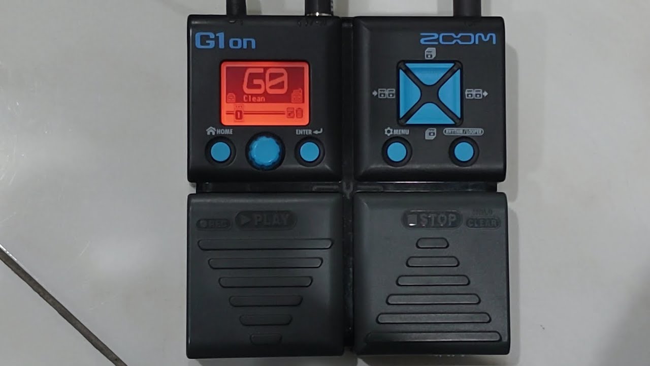 Construindo Timbres na Zoom G1 On