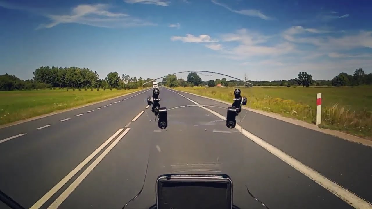 Szybki trip do Żmigrodu - Malaguti Dune 125X