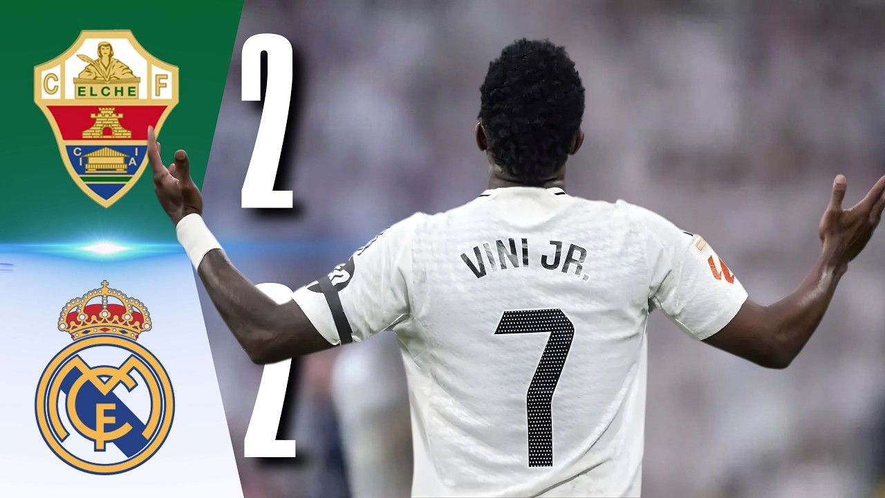 Elche vs Real Madrid 2-2 | Highlights | LALIGA EA SPORTS  #laliga #soccer