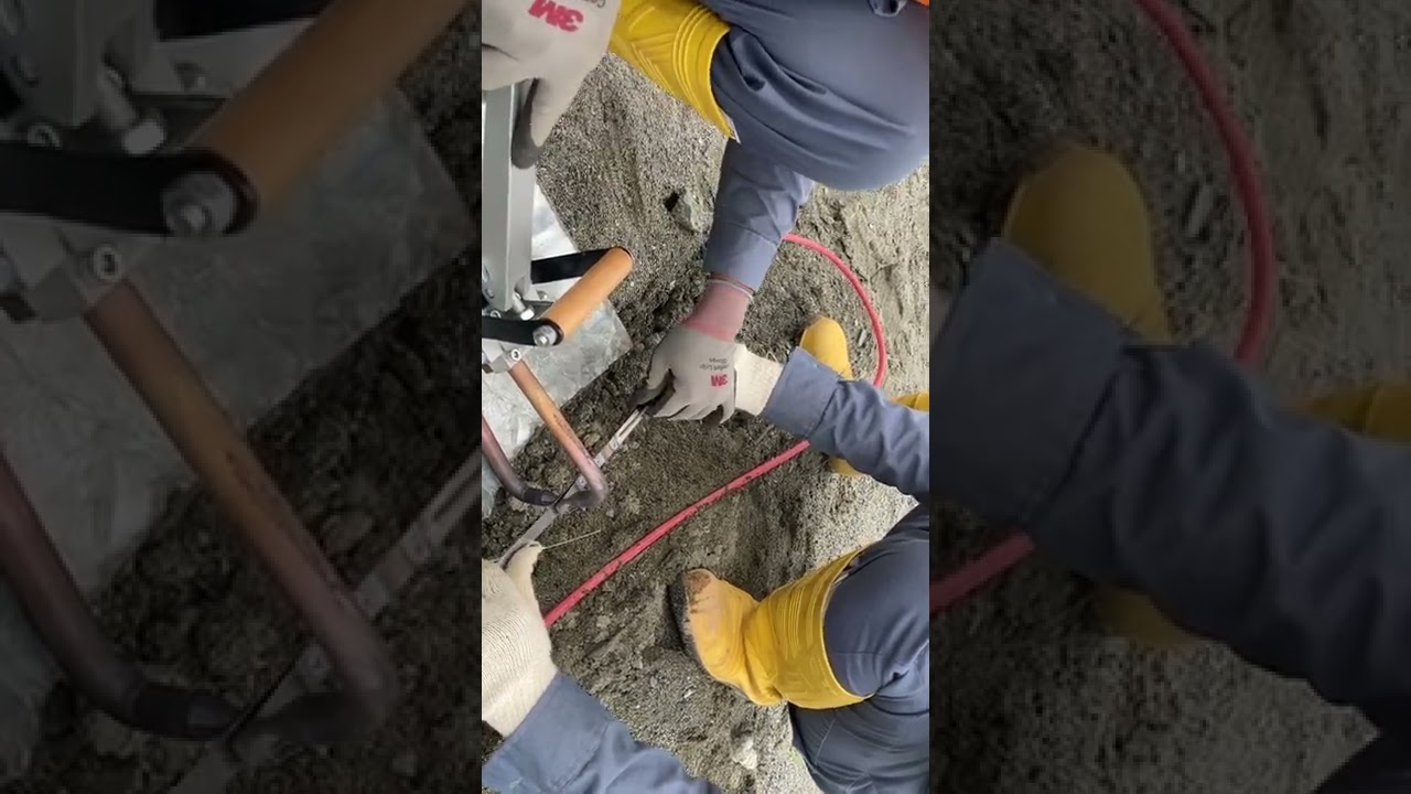 Cathodic protection - Connection power feeder cable to titanium bar- ICCP for above ground tank