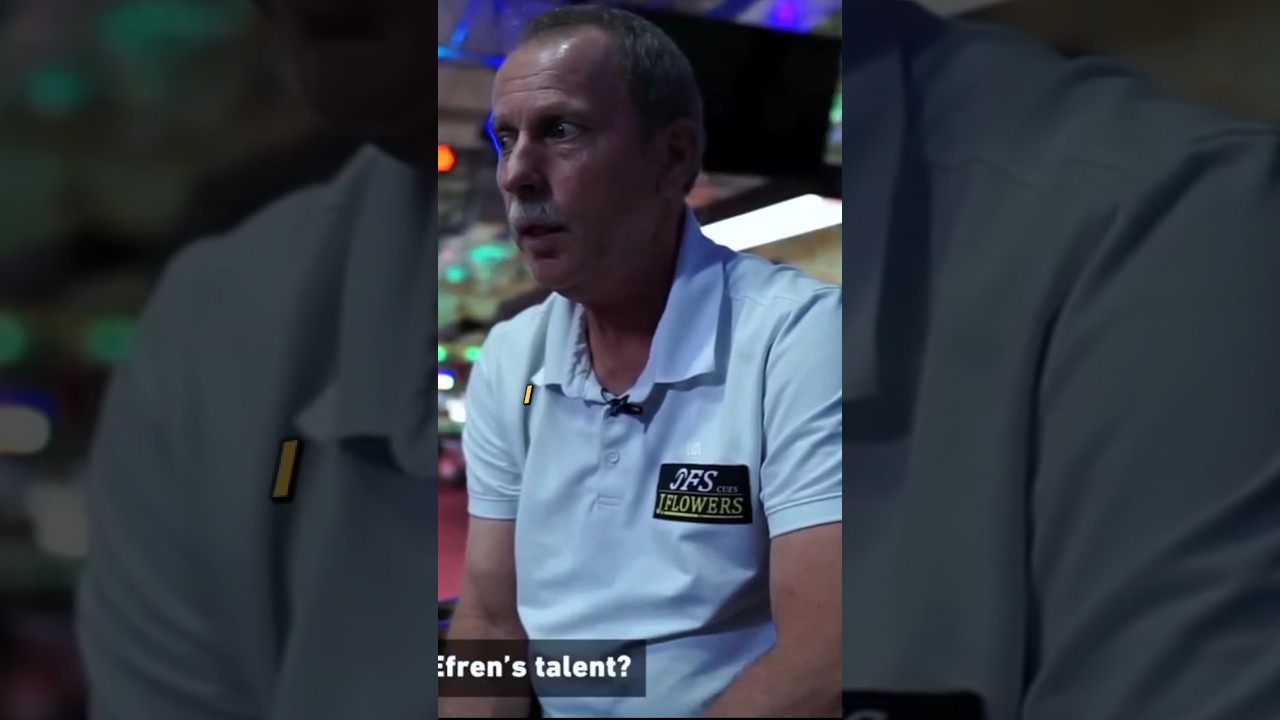 Earl Strickland on Efren Reyes's Talent 