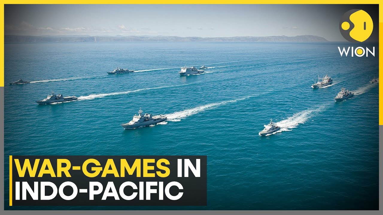 Indo-Pacific War Theater Heats Up as Rival Alliances Conduct Military Exercises | WION