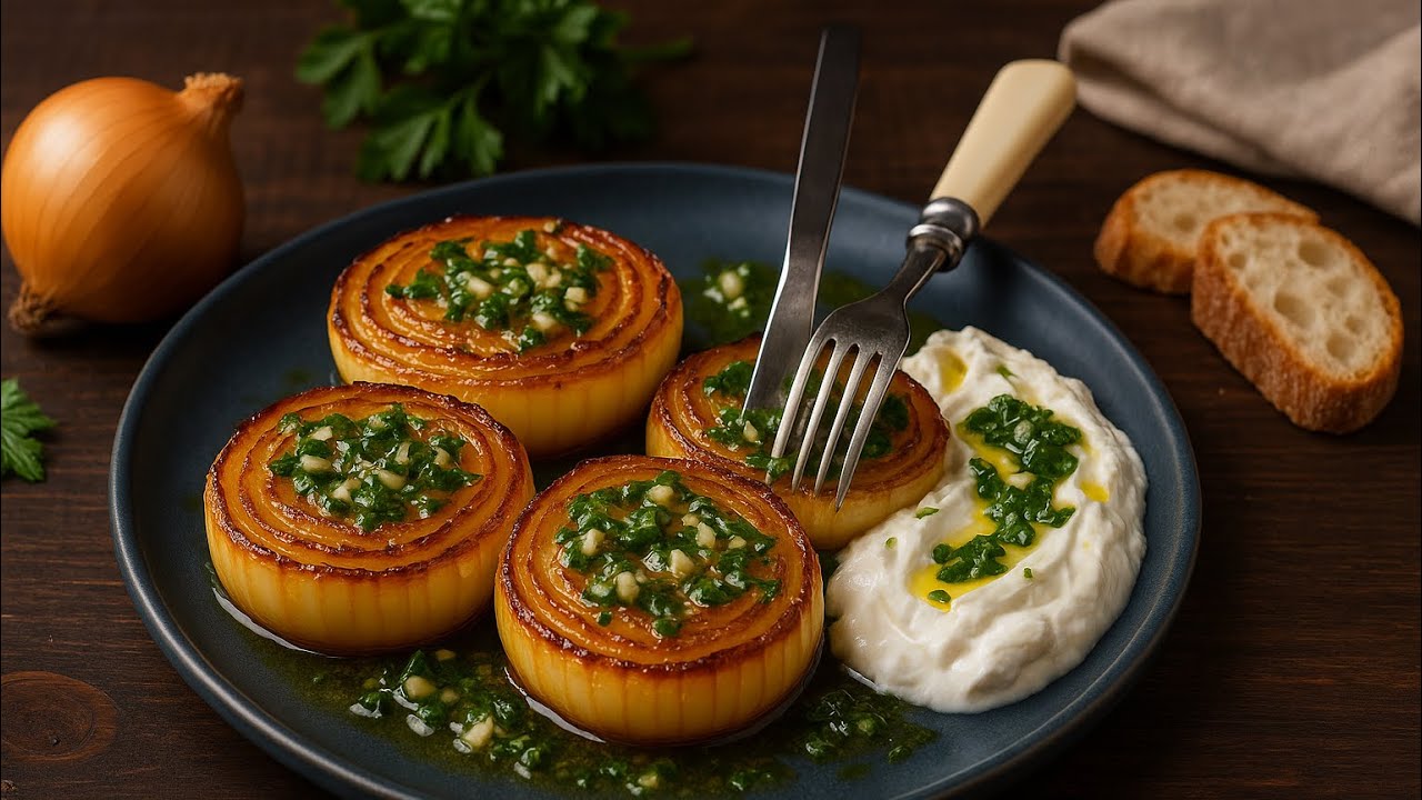 Niemand kennt dieses Zwiebel-Rezept! So einfach, günstig und mega lecker! 🧅🔥