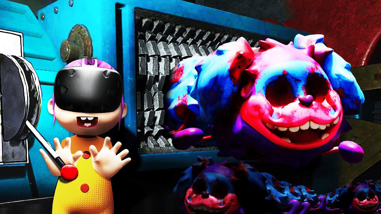 Shredding NEW TOYS From POPPY PLAYTIME (VR Baby Simulator)