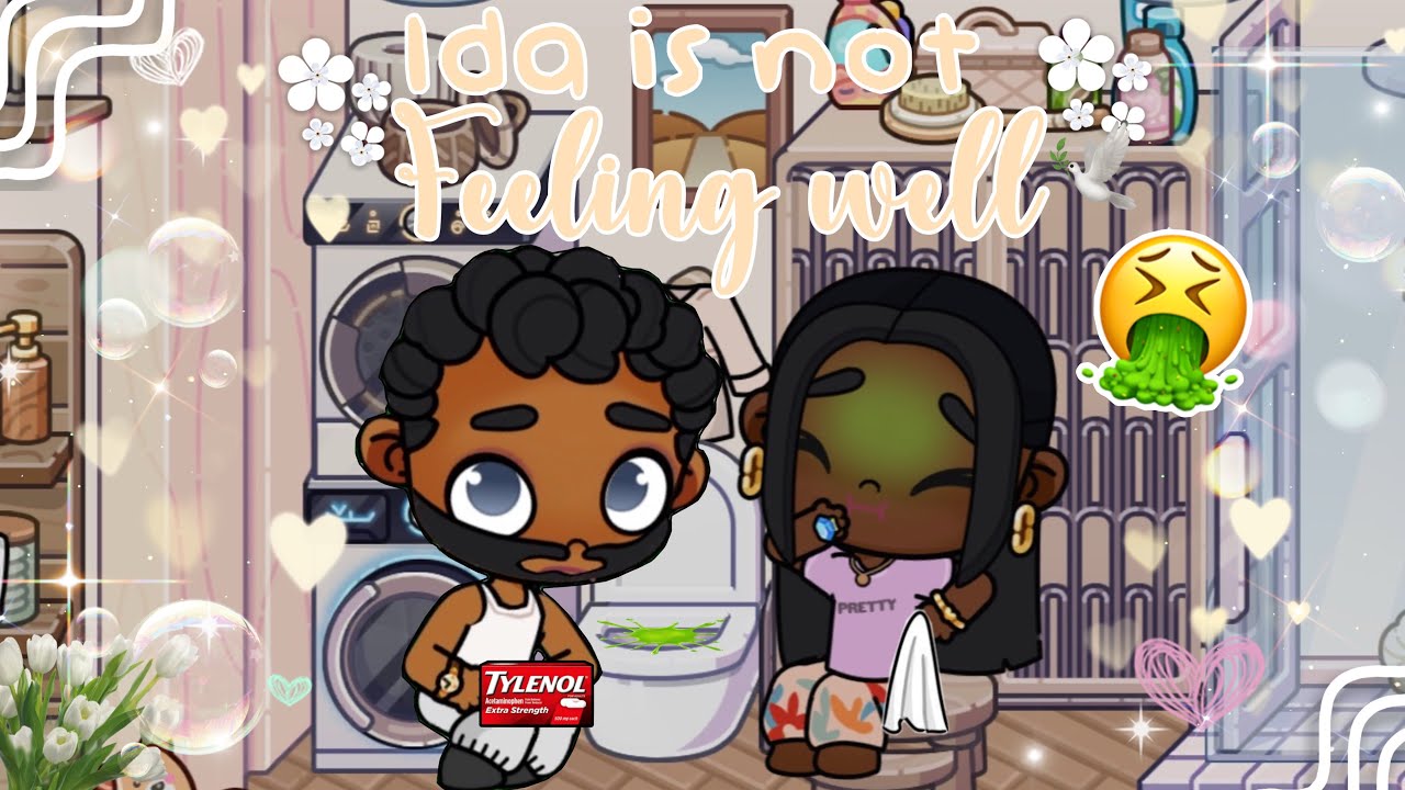 ✨Ida is not feeling well 🤮✨||Shocking NEWS😲|| Avatar World Rp 🌏