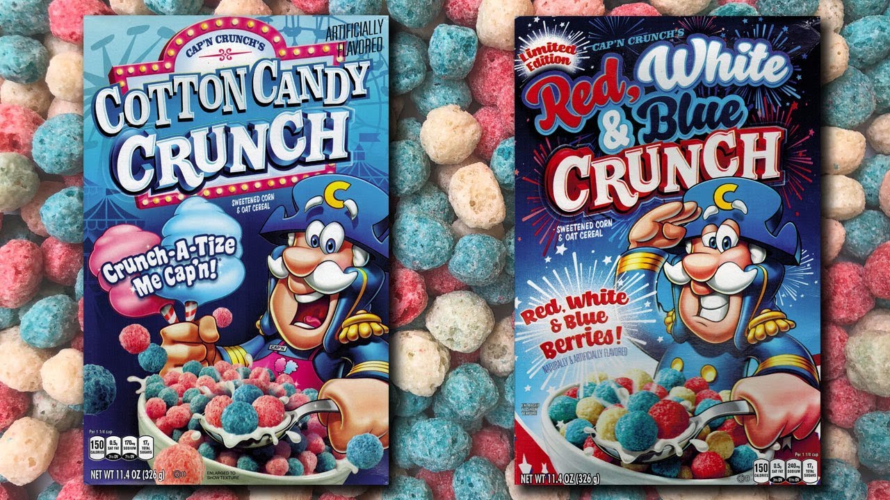 Cotton Candy Crunch & Red, White & Blue Crunch (2019)