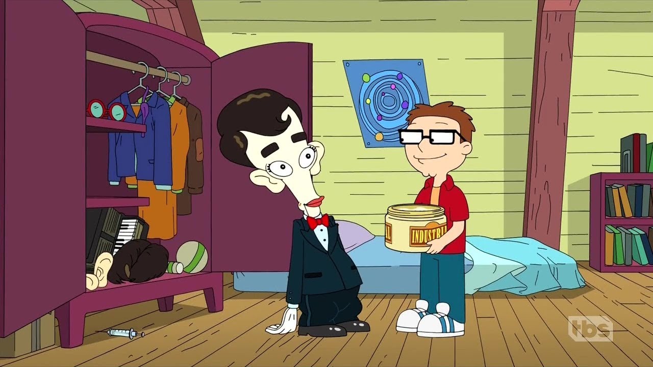American Dad - Roger as Dudley Dingleberry