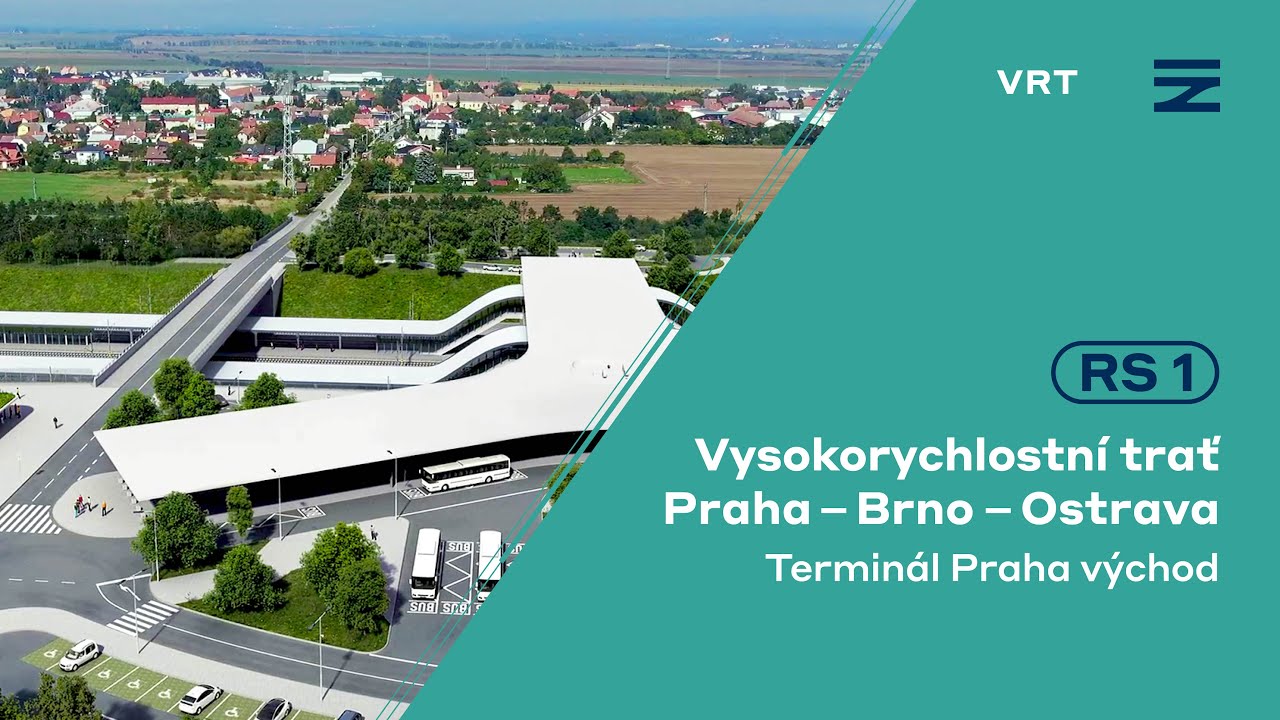 Vysokorychlostn&iacute; trať RS1 | 🚄 Termin&aacute;l Praha v&yacute;chod VRT