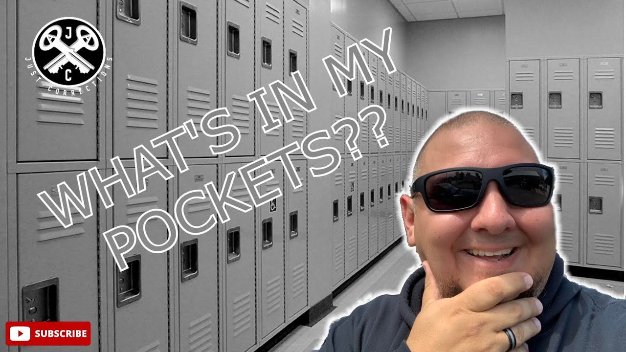 What Do I have in my Pockets, on my Belt, and in my Bag?