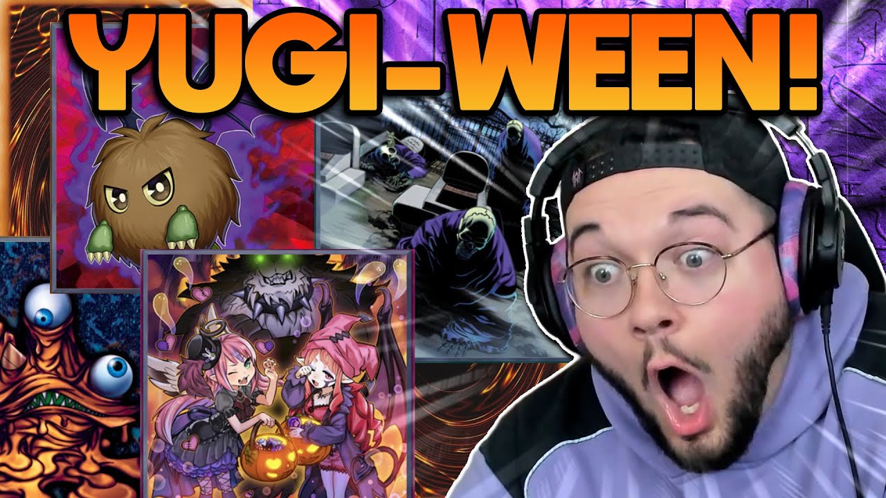 Showing My Friends SPOOKY Yu-Gi-Oh! Cards for HALLOWEEN!