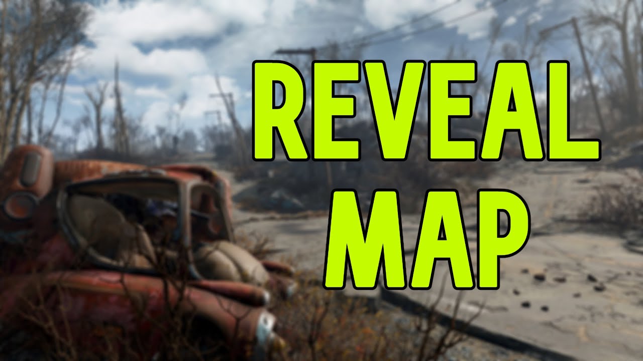 Reveal The Map - Fallout 4 (Console Command)