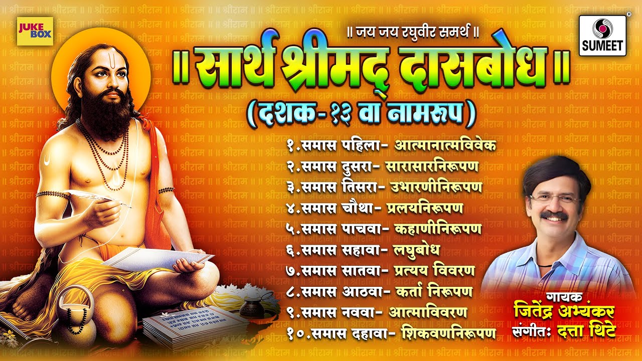 सार्थ श्रीमद् दासबोध- नामरूप -13 | Sarth Shrimad Dasbodh 13 Vivek Vairagya | सार्थ पठण
