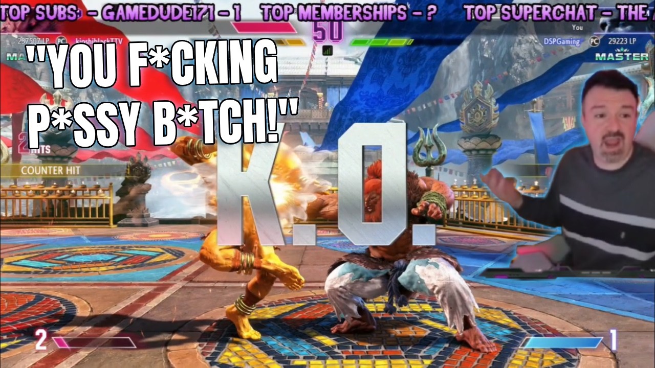 DSP Goes Berserk Against SF6, on the Verge of Dropping Game, Top Contributor Drama & Tech Issues