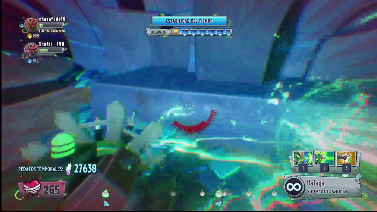 pvz gw2 speedrun tiempo infinito  25 oleadas facil