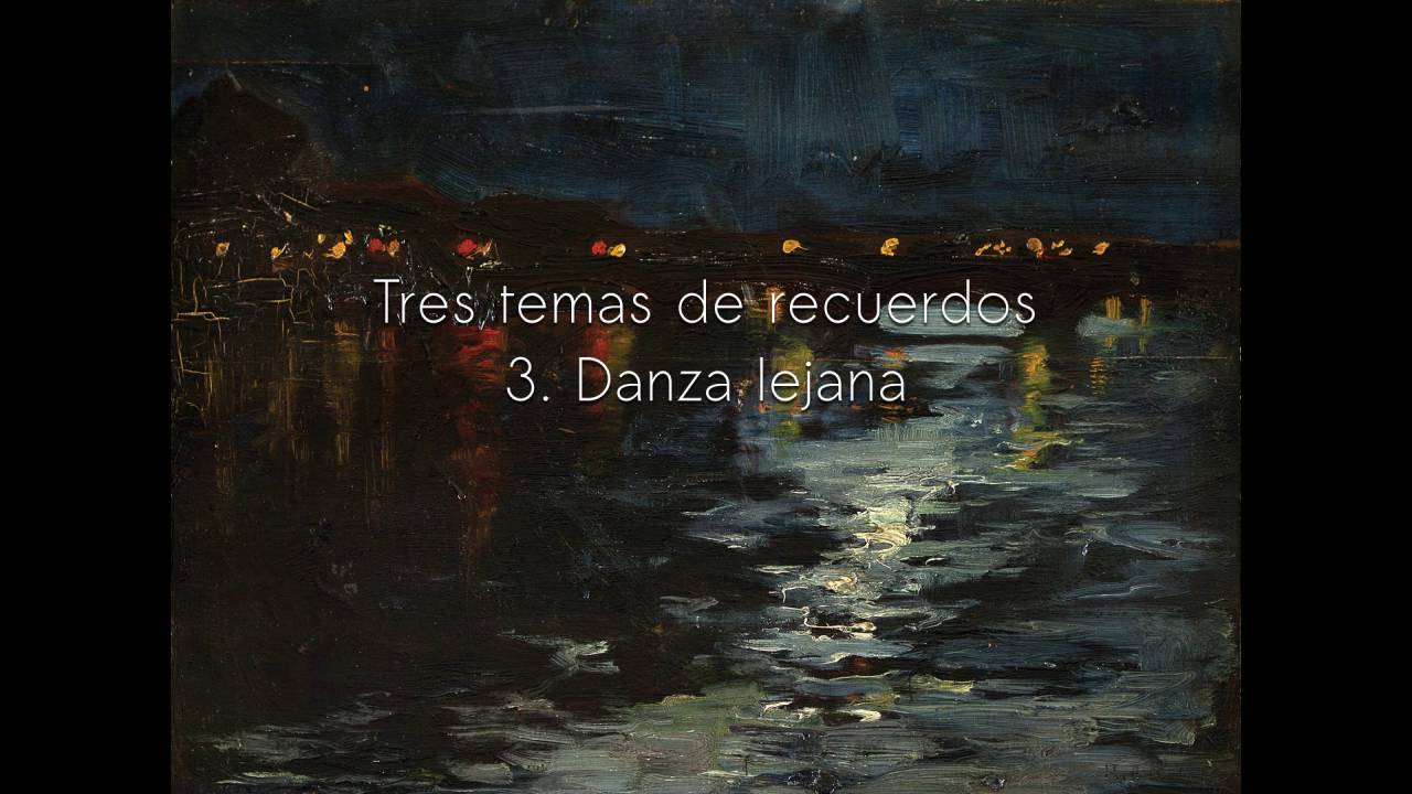Jaume Pahissa - Tres temas de recuerdos (Giacomo Palazzesi)