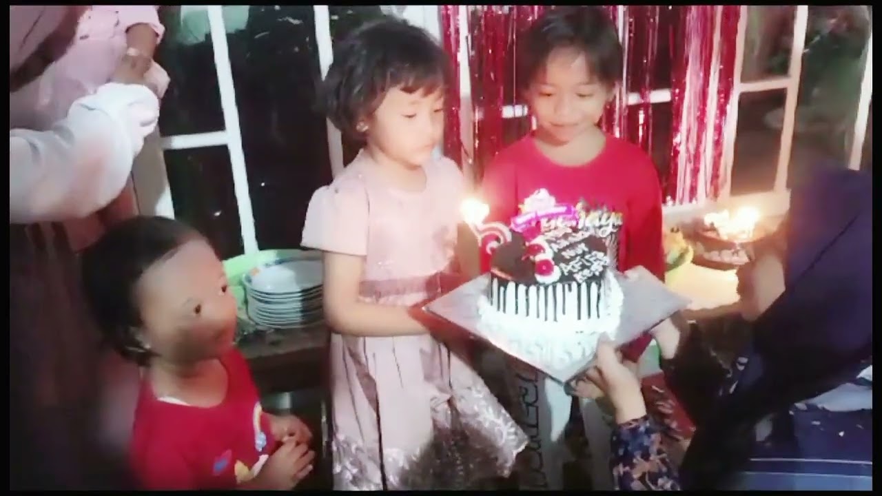 Ulang tahun Zhafira ke 1