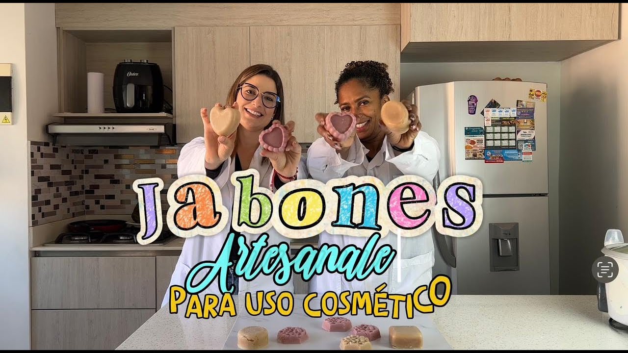 Tutorial Jabones artesanales para uso cosmético saponificados en frio /Coco, cacao, aguacate y oliva