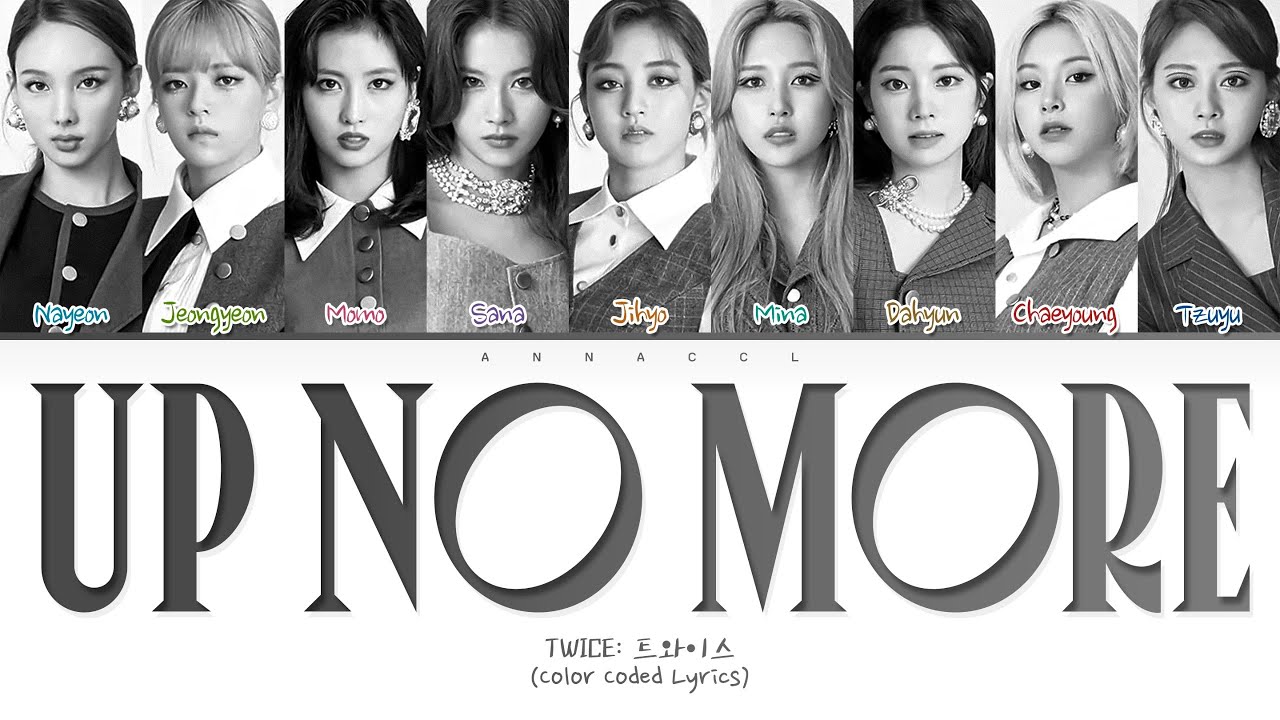 TWICE UP NO MORE (Перевод на русский) (Color Coded Lyrics)