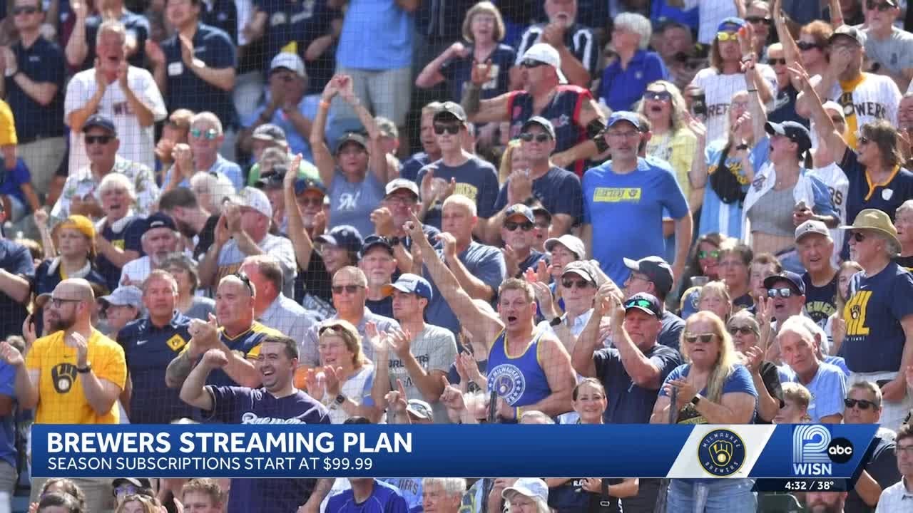 Milwaukee Brewers launch new streaming option for 2026 season