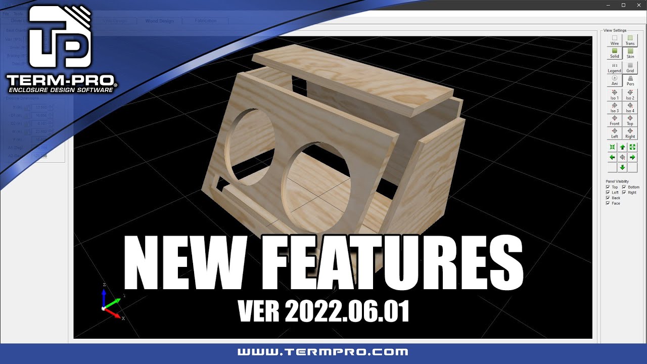 Term-PRO Enclosure Design Software Introduces New Features