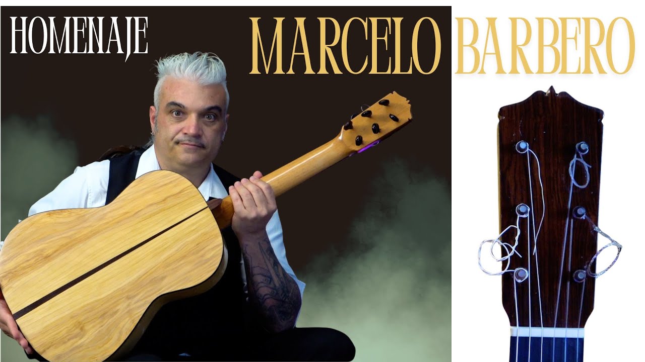 Homenaje Marcelo Barbero palillo tradicional ciprés y pino guitarra flamenquísima!