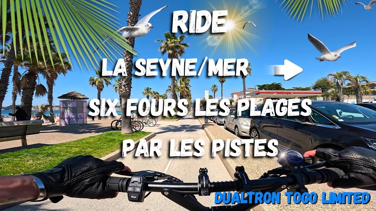 RIDE LA SEYNE SUR MER -- SIX FOURS LES PLAGES PAR LES PISTES