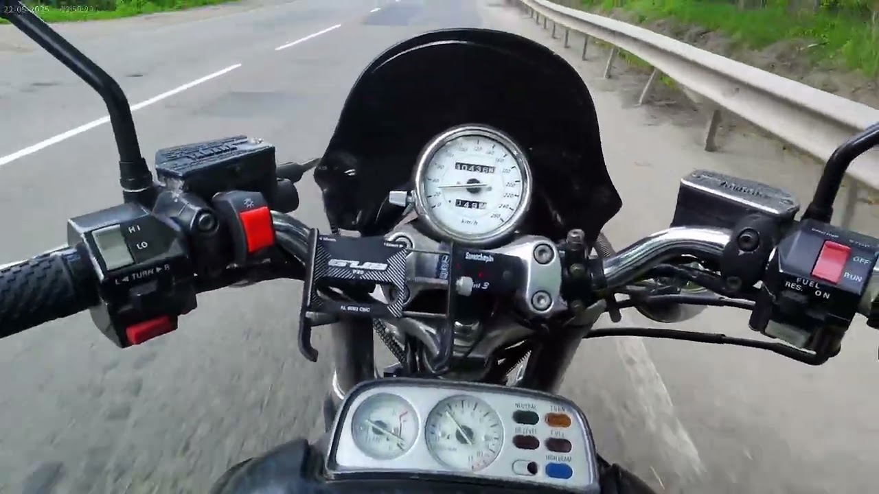 Заезд на Yamaha V Max 1200 | Город