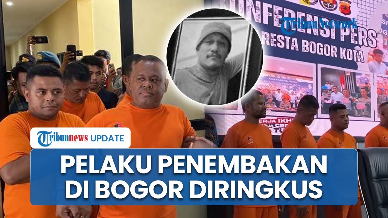 Polisi Tangkap 4 Pelaku Penembakan di Pasar Mawar Bogor, Dua Orang yang Jadi Dalang Masih Diburu