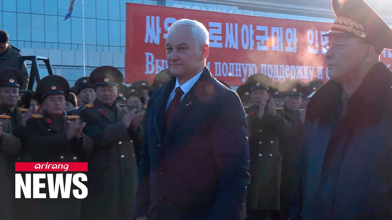 Russian defense minister arrives in Pyongyang highlighting rapid expansion of Moscow, Pyongyang ties