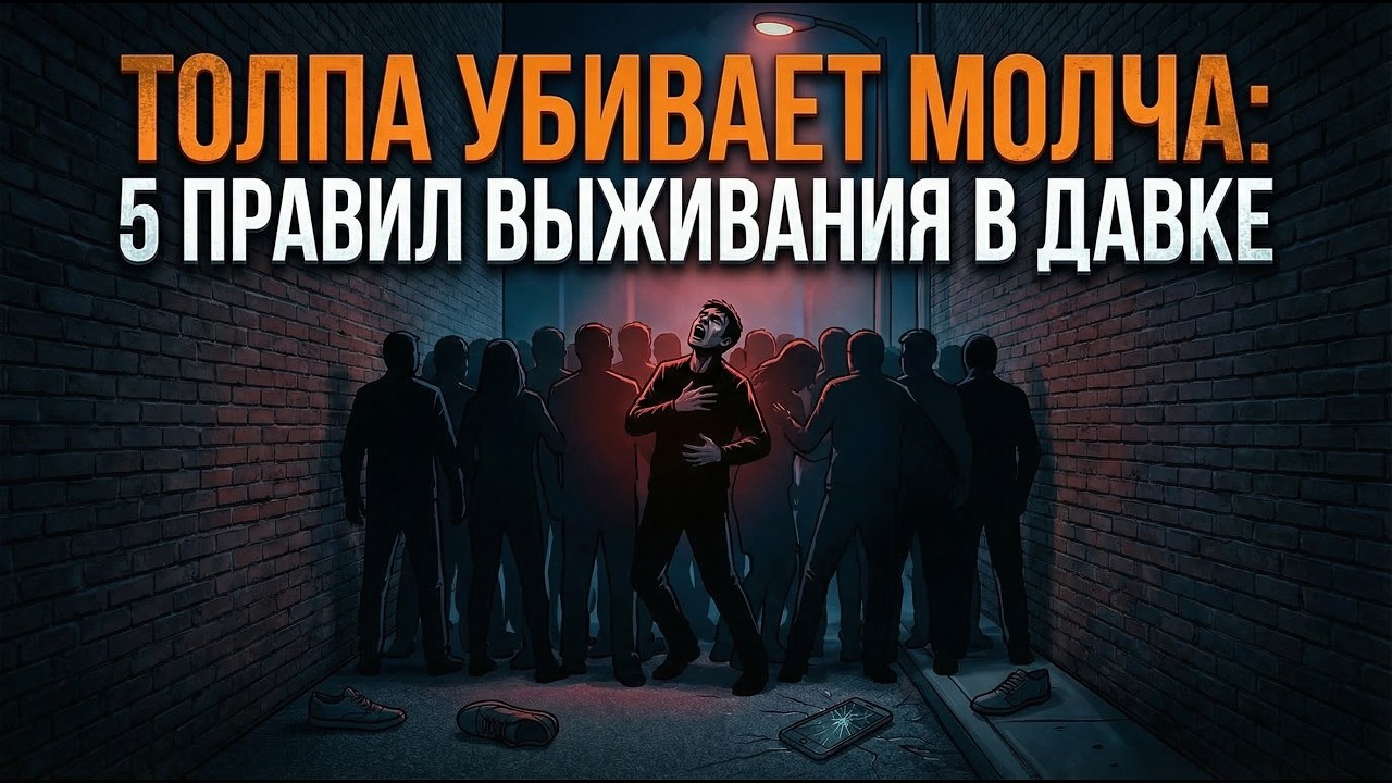 Толпа убивает молча: 5 правил выживания в давке