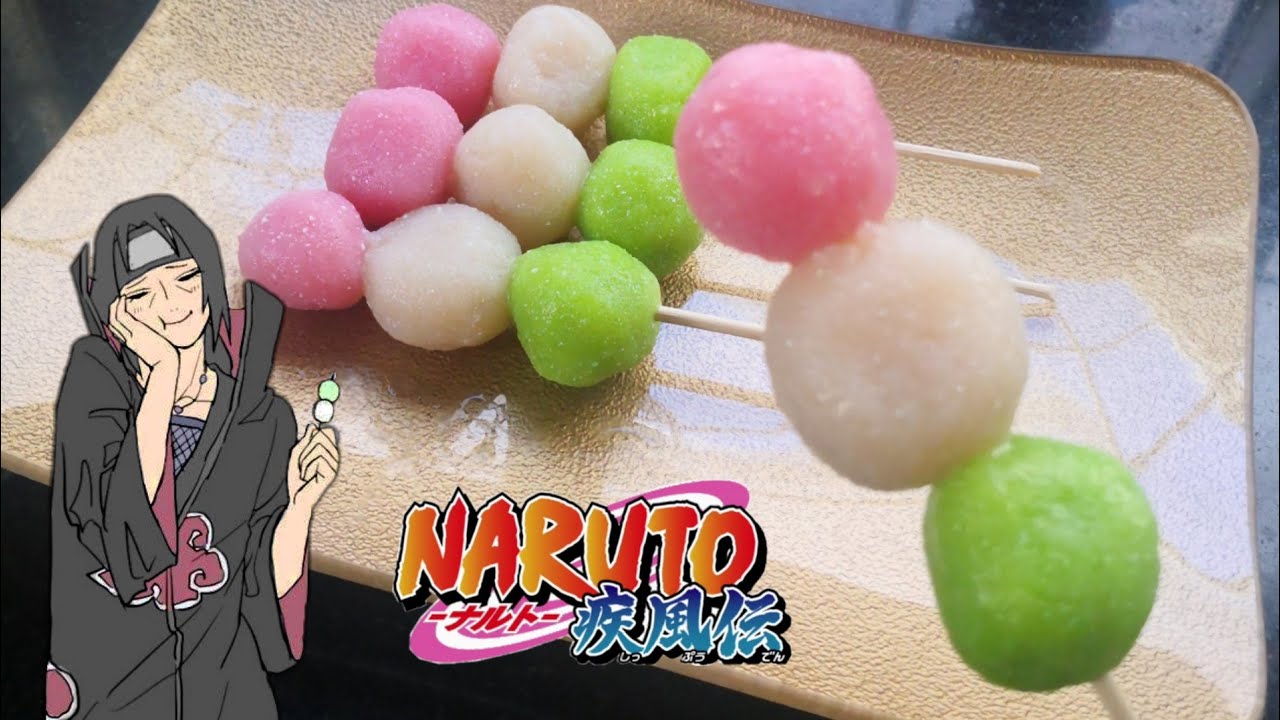 وصفة الدانجو من مسلسل ناروتو | Easy Dango Recipe from Naruto