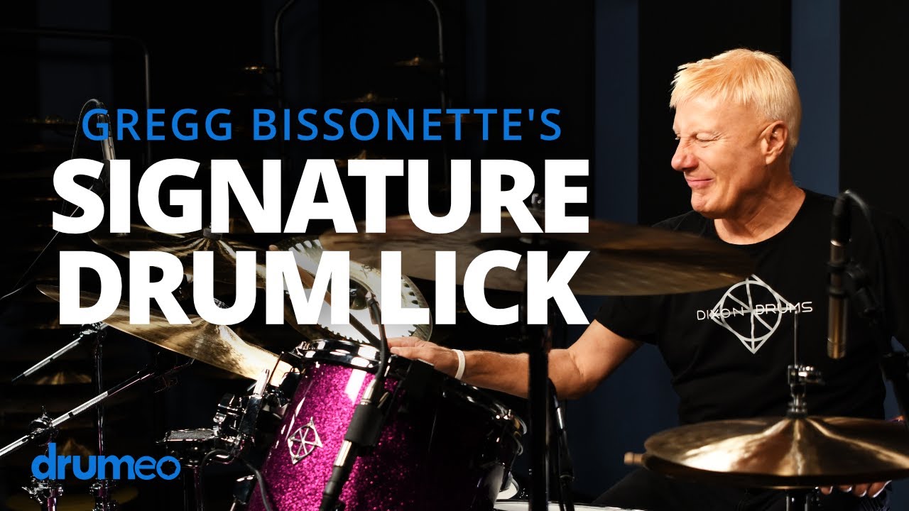 Gregg Bissonette's Signature Drum Lick