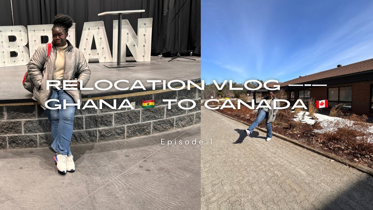 Видеоблог о путешествиях — видеоблог о переезде из Ганы 🇬🇭 в Канаду 🇨🇦 🍁 (часть первая)