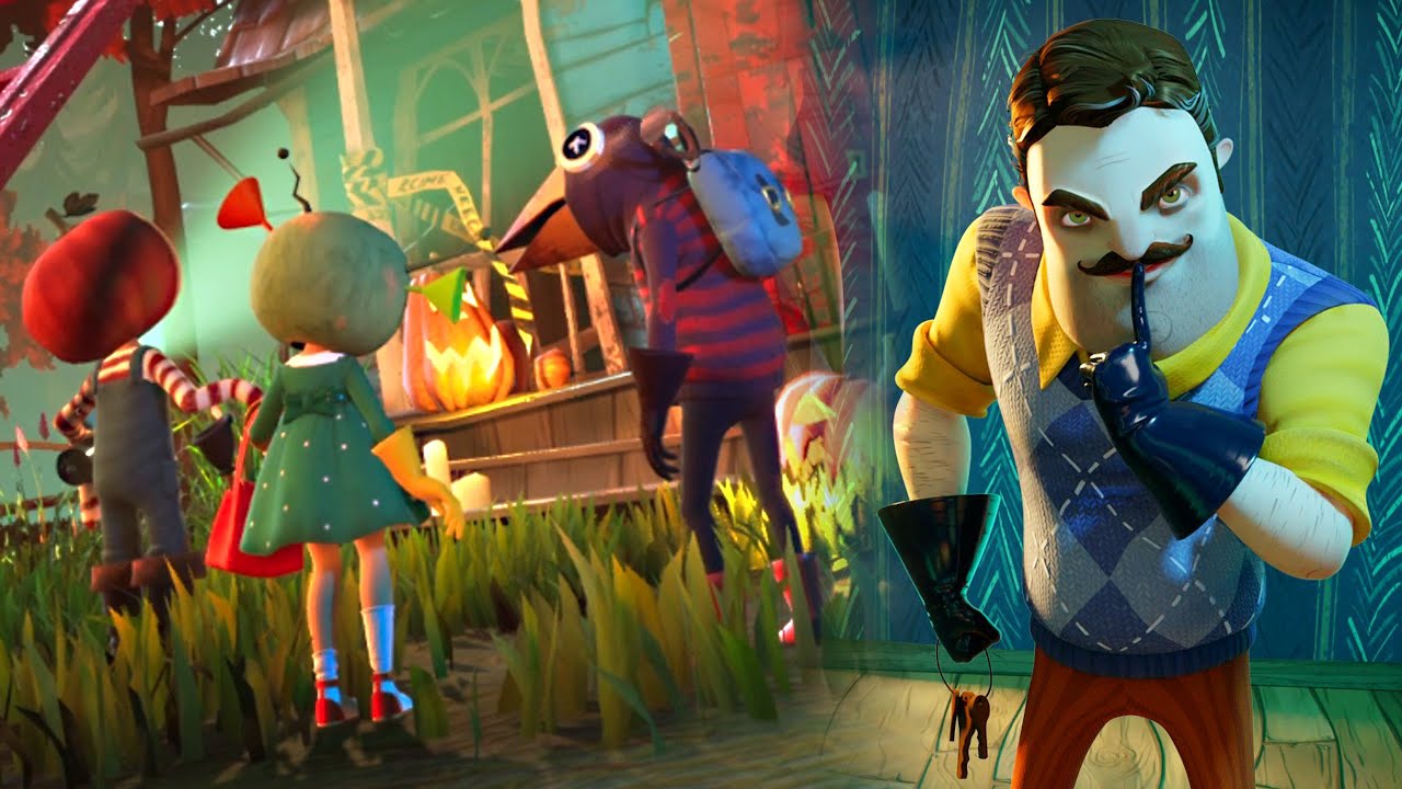 AS CRIANÇAS FORAM PRESAS! (Hello Neighbor 2 Alpha 1.5)