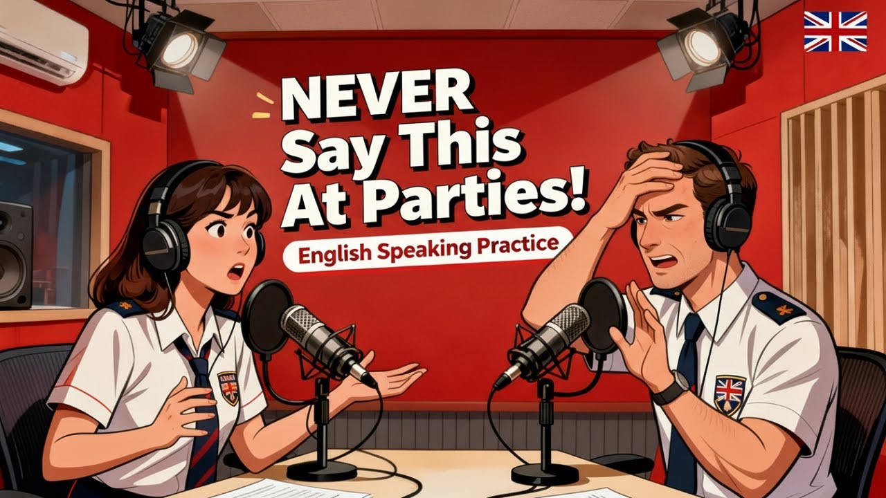 NEVER Say This At Parties! 🚫 Shocking Party Conversation Mistakes | English Speaking Practice