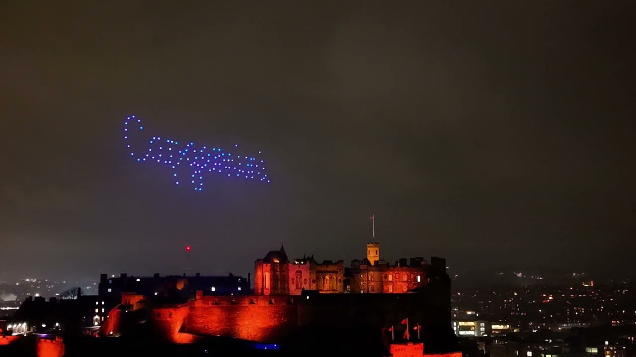 LIGHT UP THE SKY RUGBY SIX NATIONS DRONE SHOW 2026 (RE-EDITED)