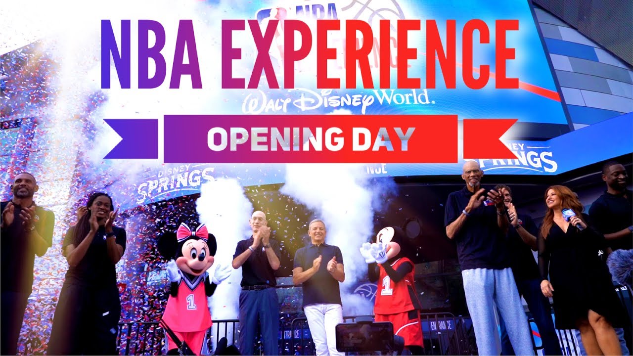 The NBA Experience Grand Opening at Disney Springs