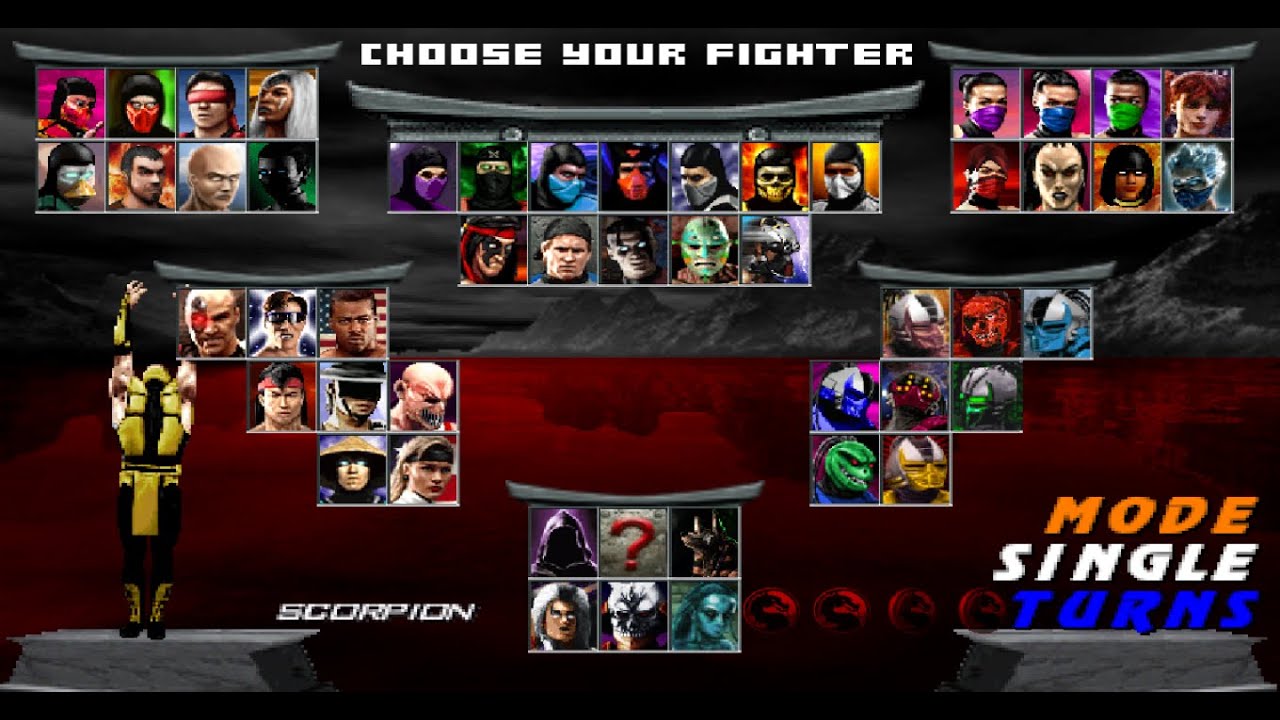 Mortal Kombat BloodRiver 2  SCORPION