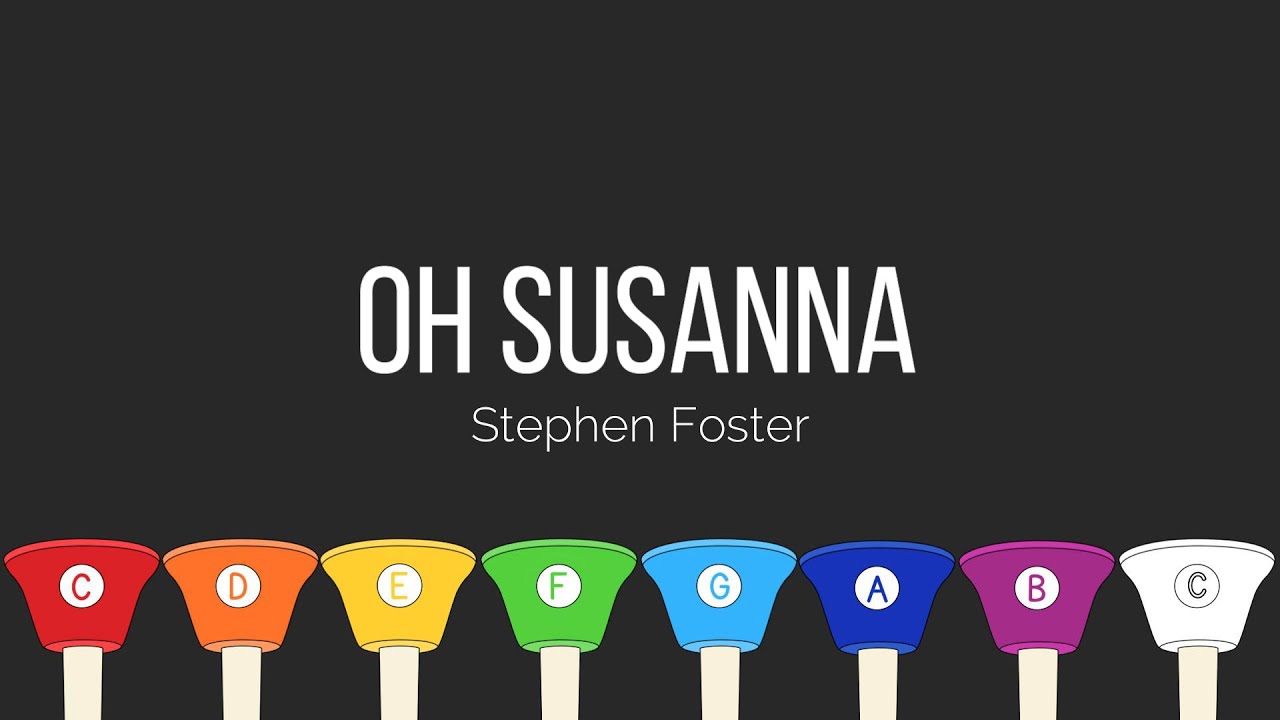 Oh Susanna Handbells Play Along