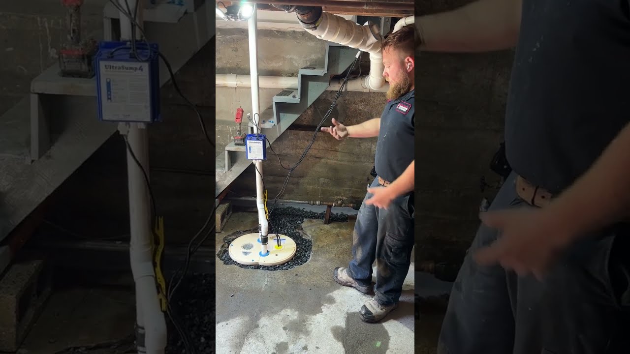 What Our TripleSafe Sump Pump System Looks Like