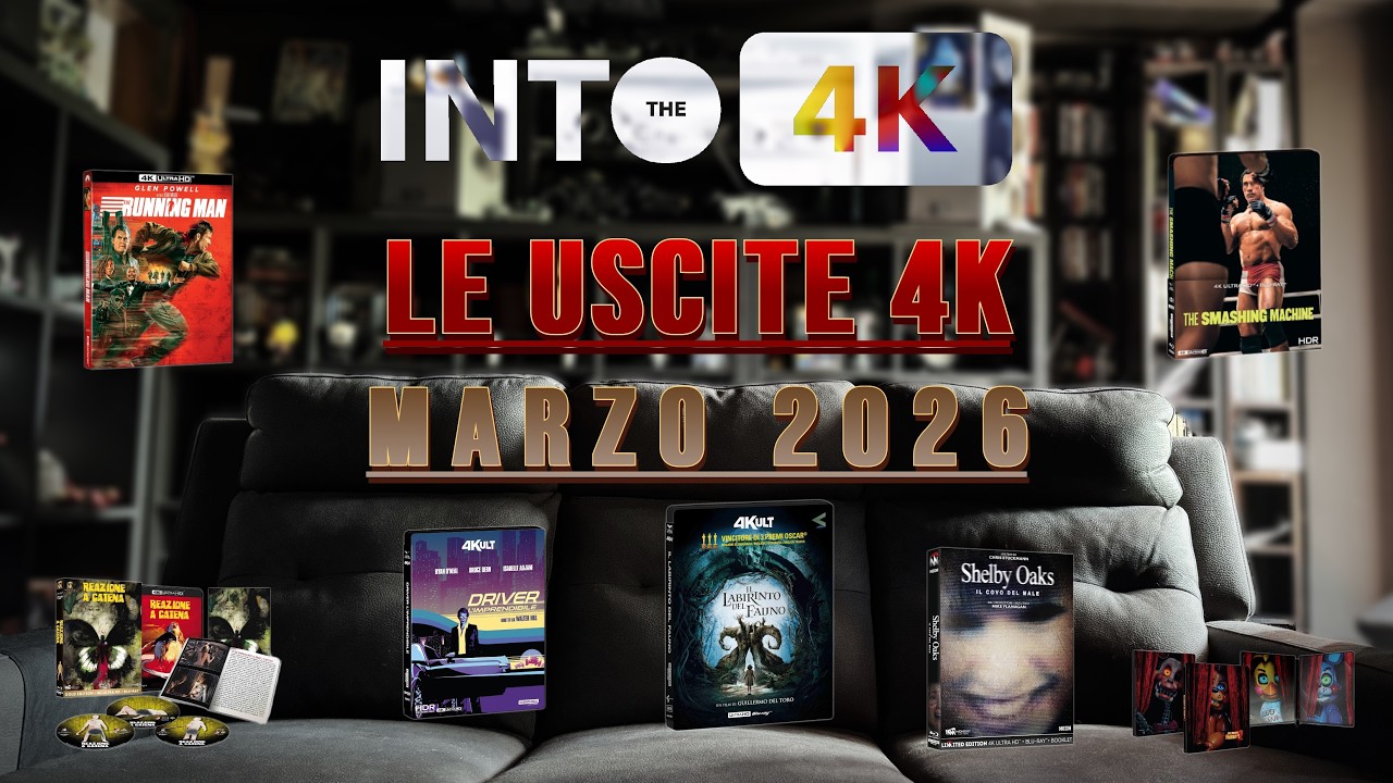 🌸LE USCITE 4K UHD MARZO 2026🪻