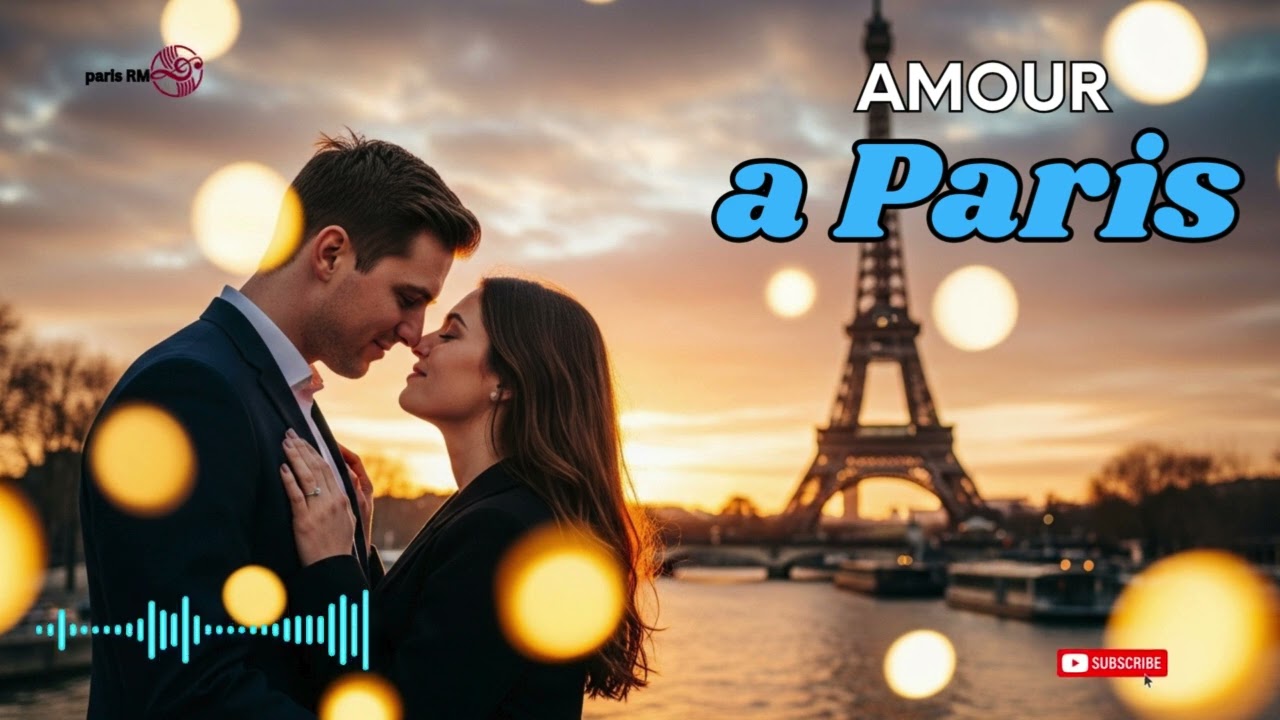 Amour et Harmonie 🌹 French Love Melodies | Douceur pop romantique au crépuscule parisien ✨