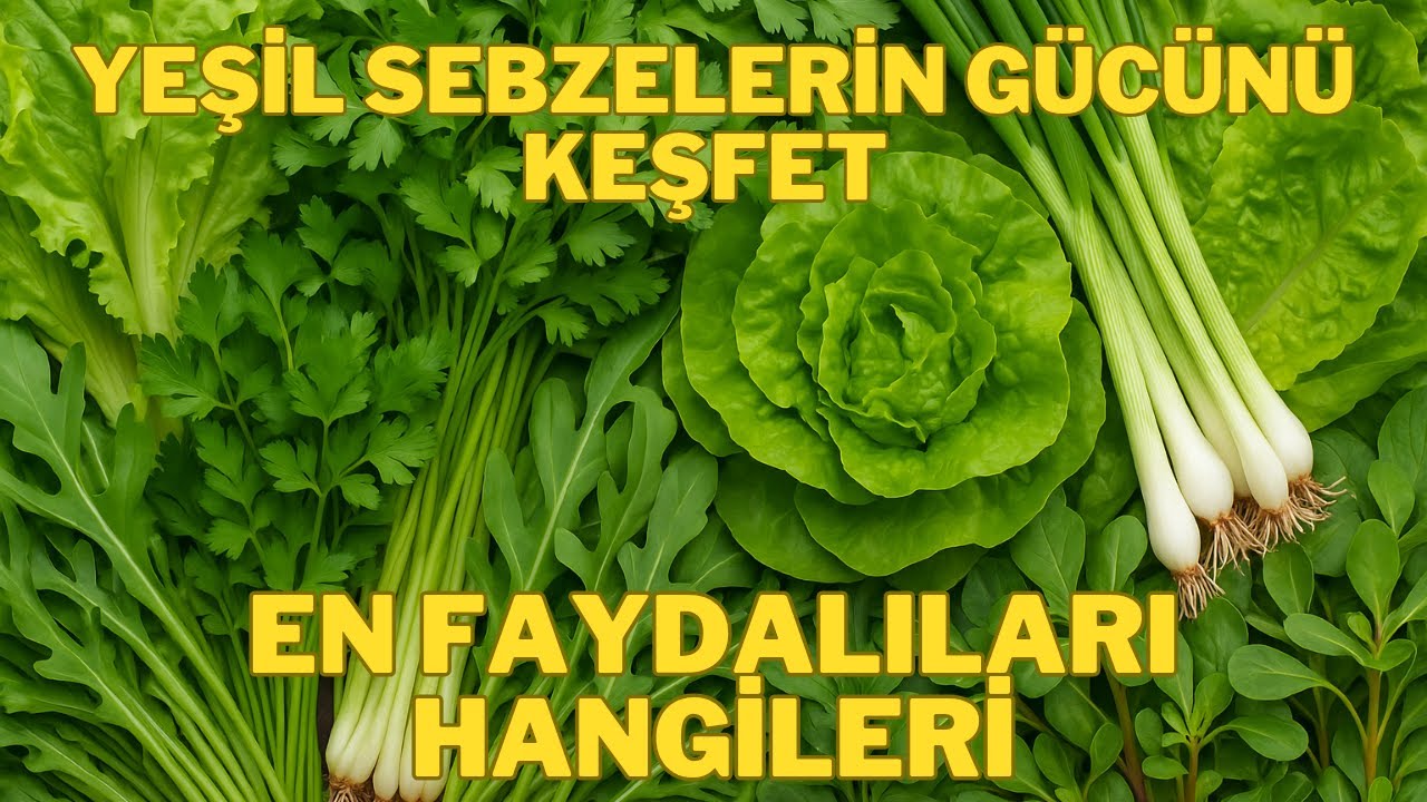 YEŞİL SEBZELERİN FAYDALARI/YEŞİLLİK YEMENİN FAYDALARI/EN FAYDALI YEŞİL SEBZELER HANGİLERİDİR