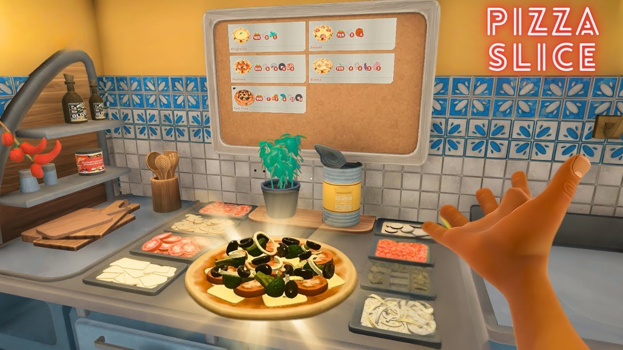 FIRST LOOK At This NEW INSANE Simulator Game | Pizza Slice 