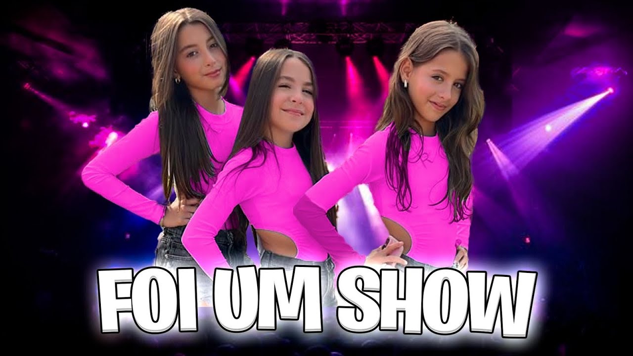 A GRAVAÇÃO DO CLIP FOI SHOW