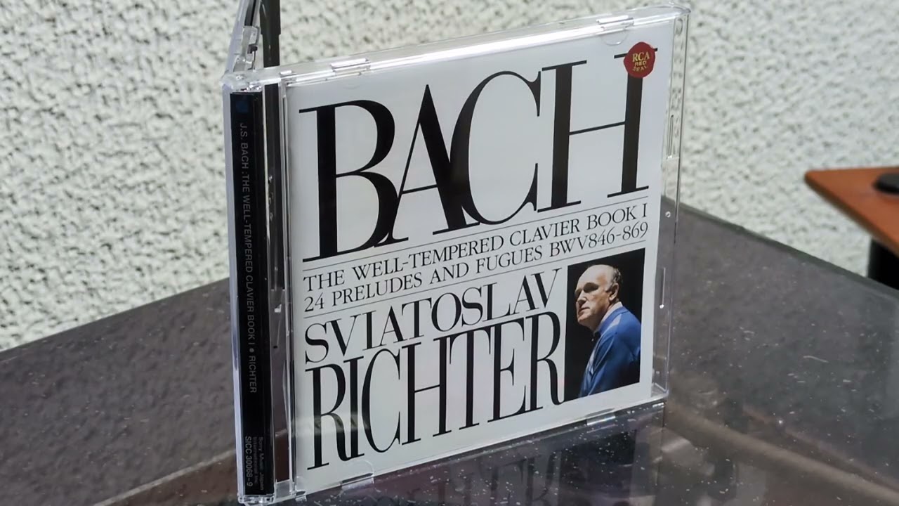 J.S.Bach The Well-Tempered Clavier, Book 1: Fugue No. 8 in D-Sharp Minor - Sviatoslav Richter