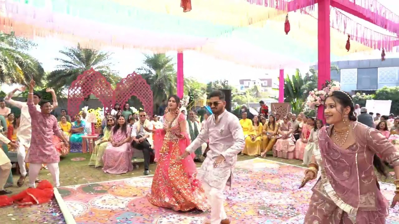 FUNNY ACT & DANCE BY COUSINS IN HALDI CARNIVAL