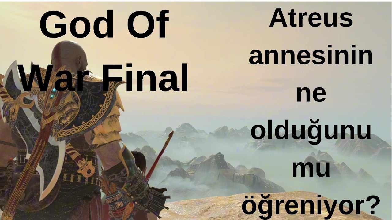 God Of War 2018 Türkçe 35 final