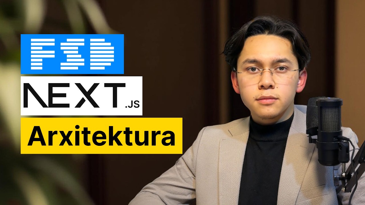 FSD va Nextjs - Architekture haqida | Feature Sliced Design