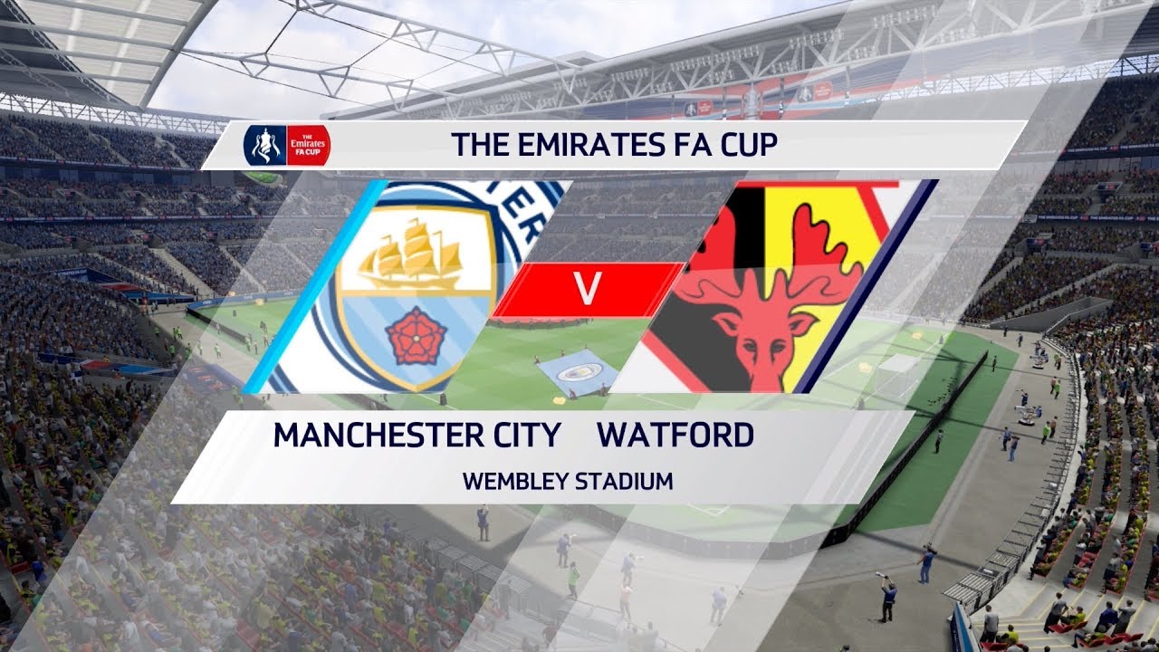 Manchester City vs Watford 6-0 | Emirates FA Cup Final 2018/19 | 18.05.2019